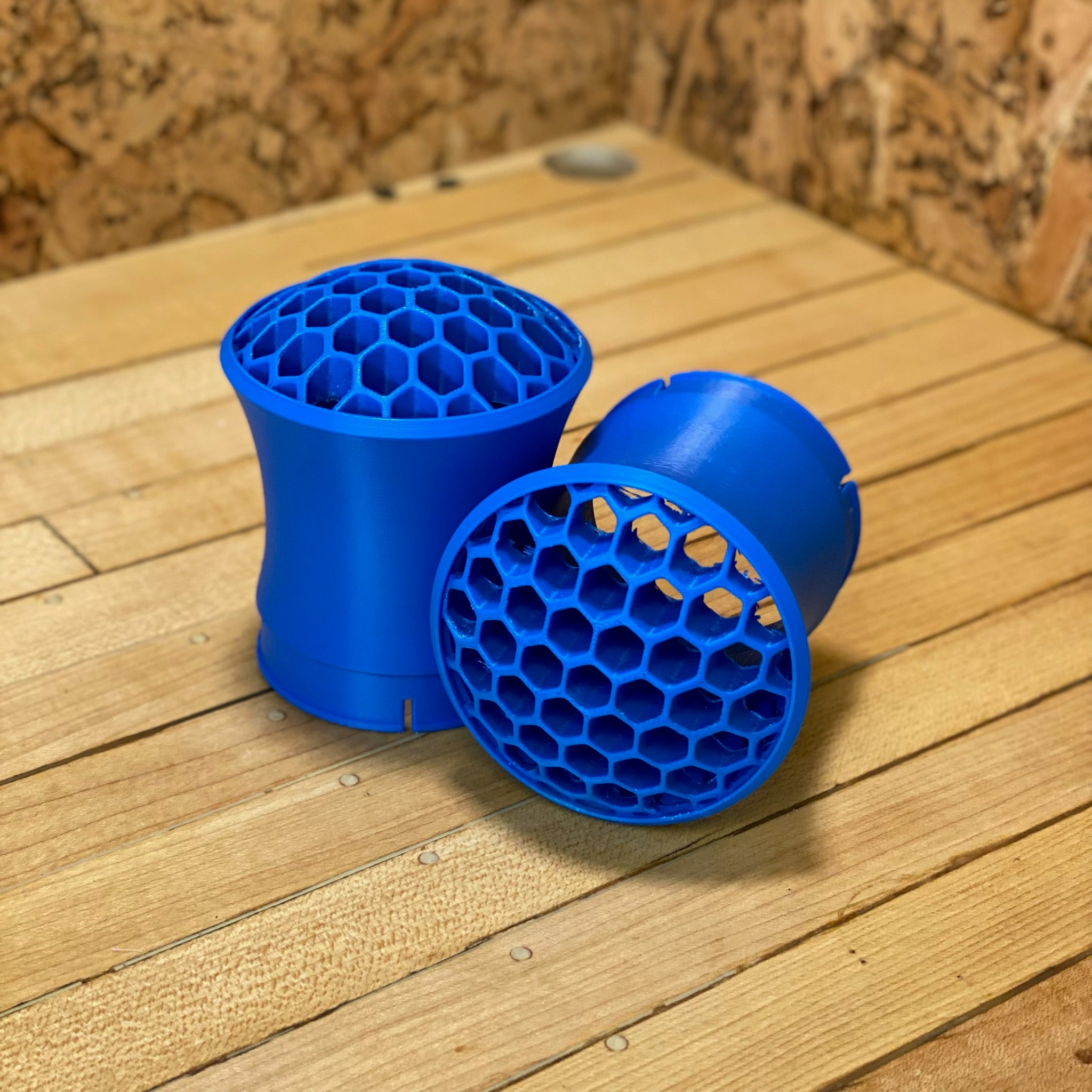 Dome Comb shown in blue 