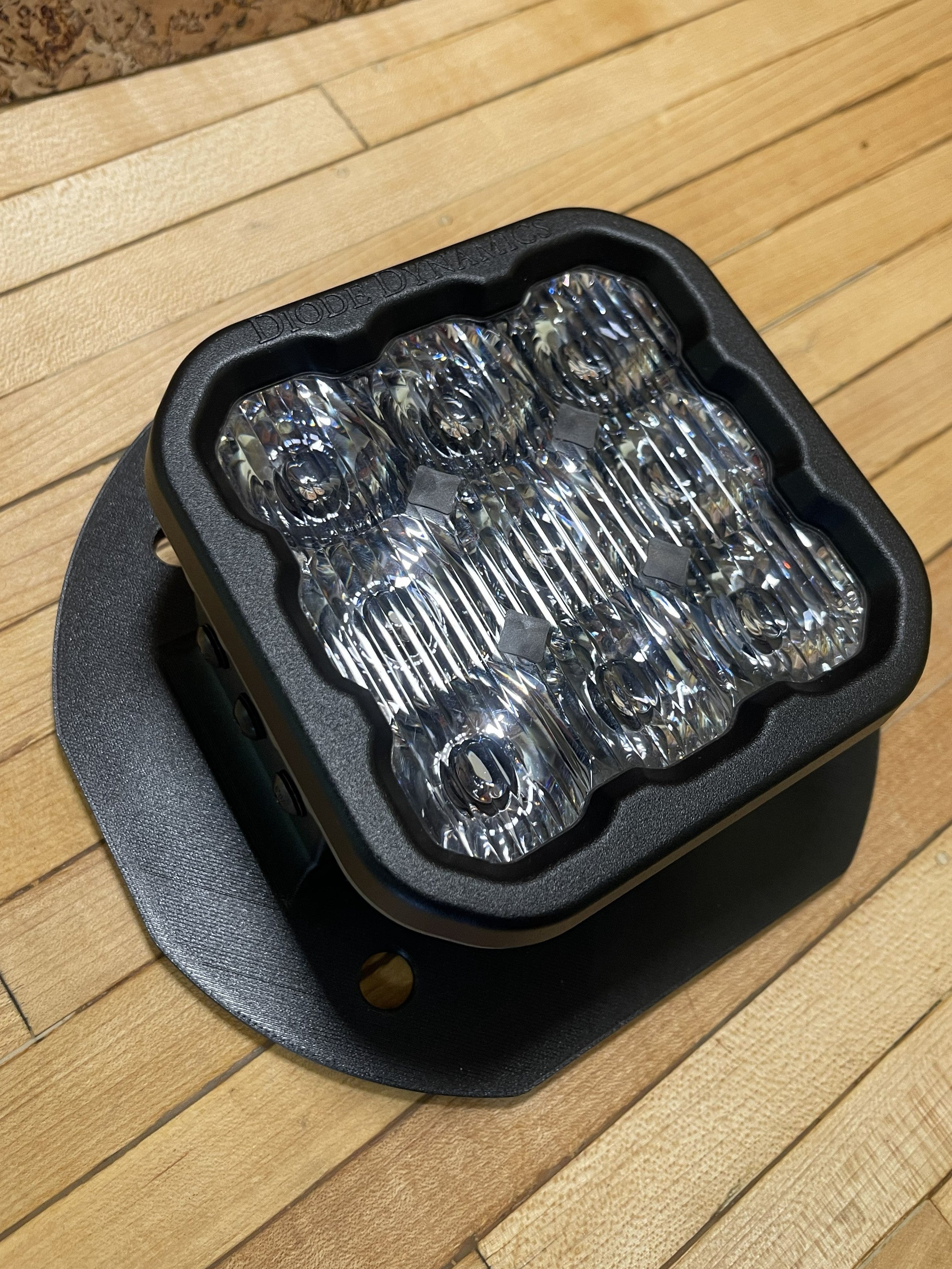 Harley FXR Faring Headlight Bracket For Diode Dynamics SS5 Pro LED Pod