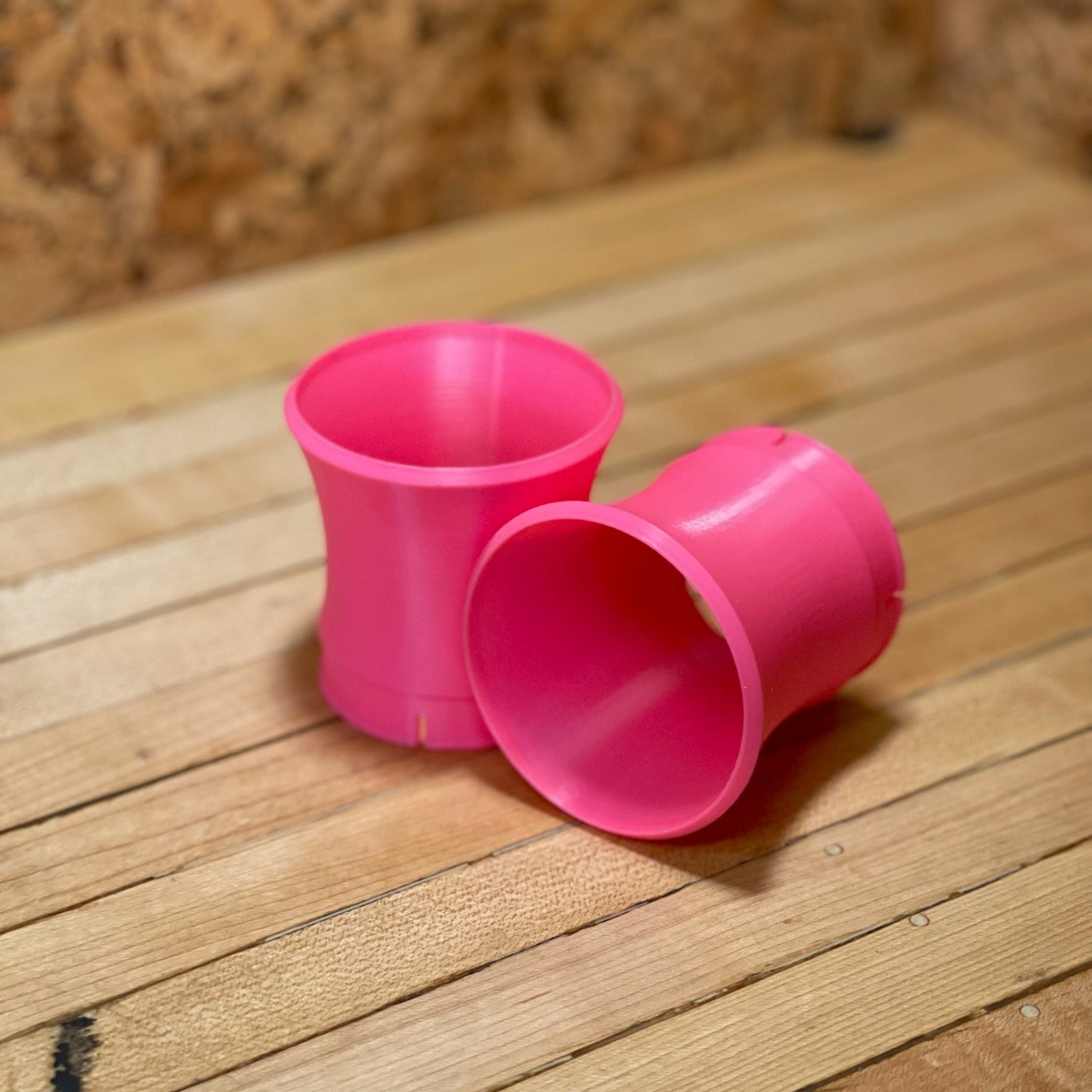 Plain Jane velocity stack shown in pink