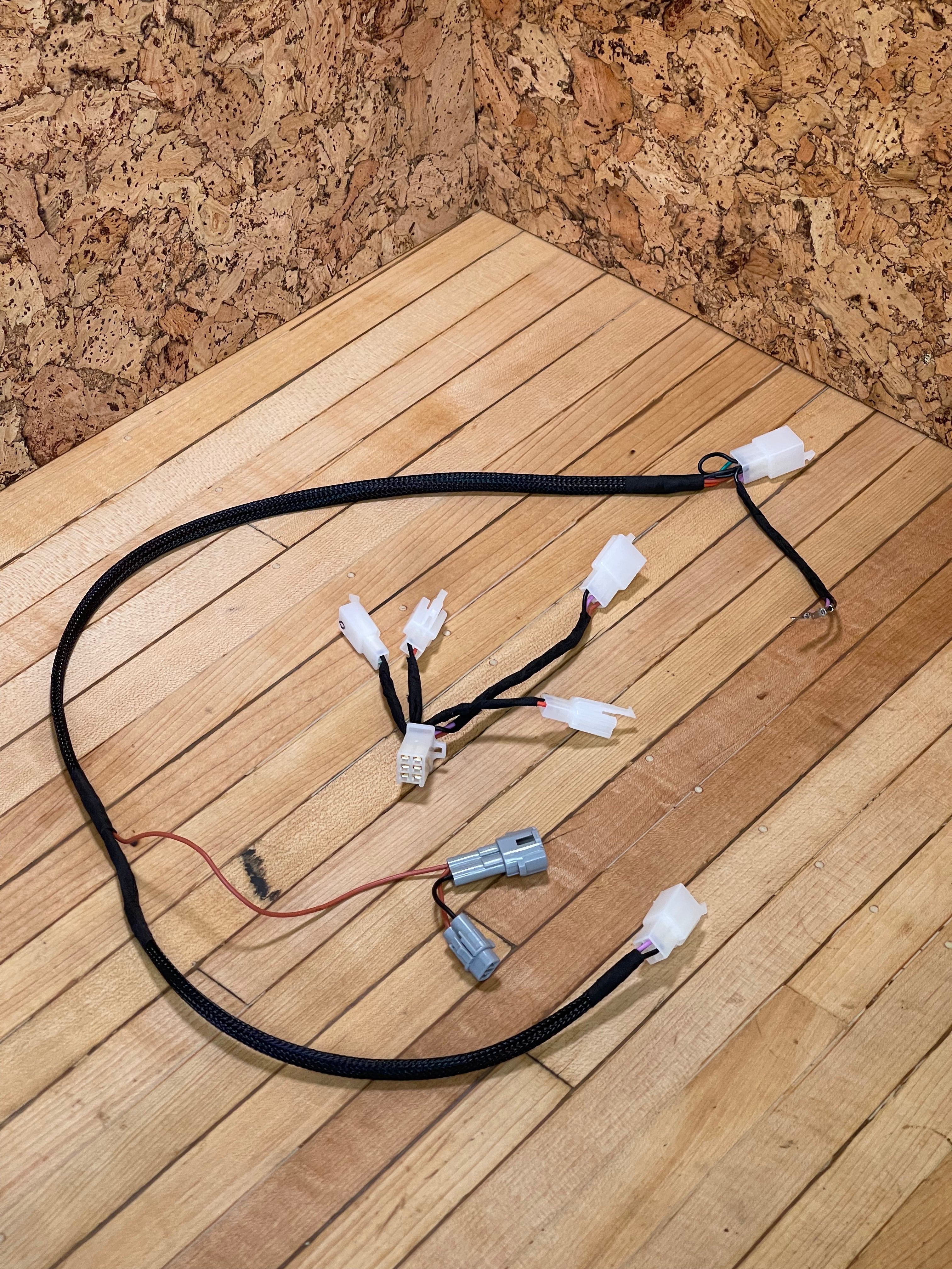 Plug and play wiring harness