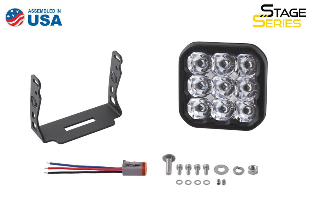 Harley FXR Faring Headlight Bracket For Diode Dynamics SS5 Pro LED Pod